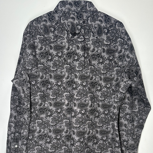 Ariat Relentless Stretch Button Down Long Sleeve Western Shirt Men's Size Medium - Picture 4 of 4